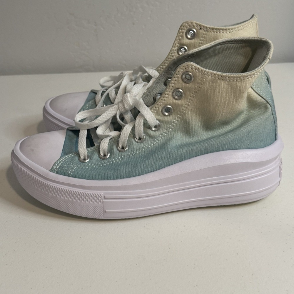 Converse Chuck Taylor All Star Move Platform Ombre Women's /A07197C white/pink - Picture 5 of 11